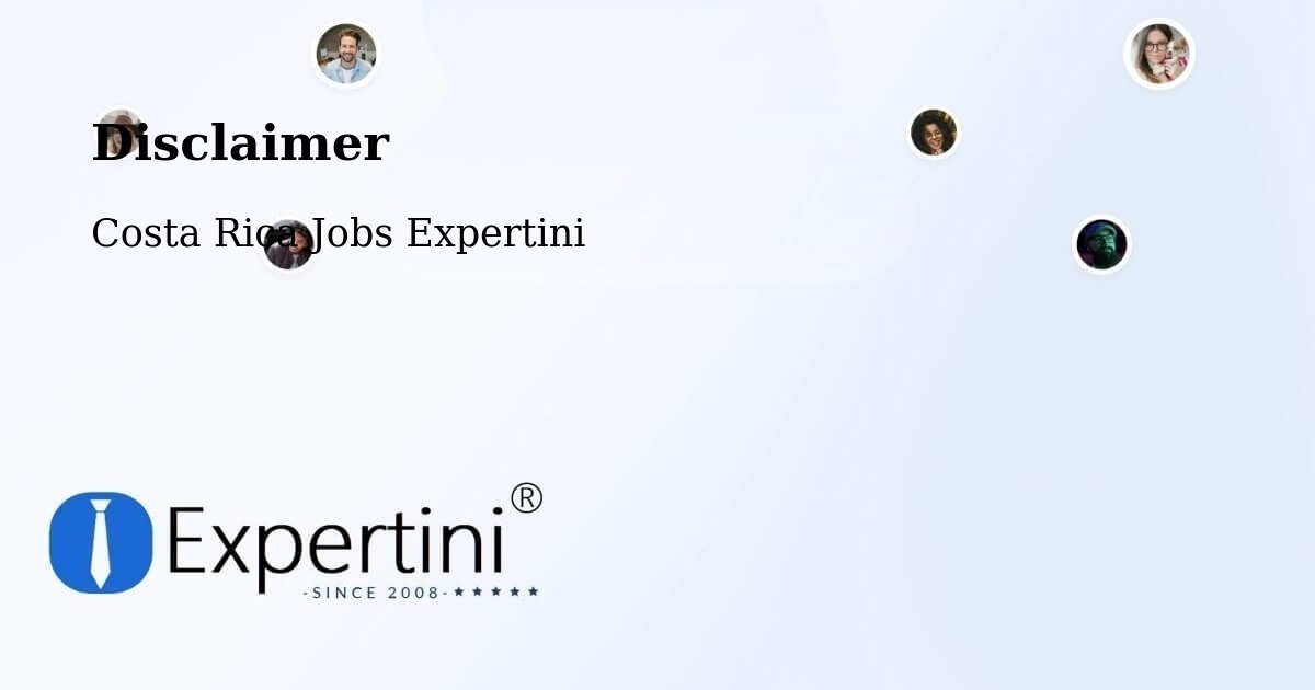 Disclaimer – Palmares - Costa Rica Jobs Expertini