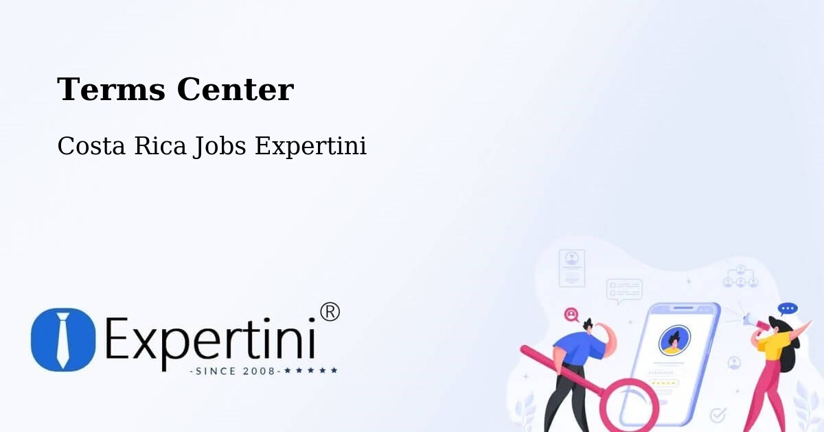 Terms of Service – Palmares - Costa Rica Jobs Expertini